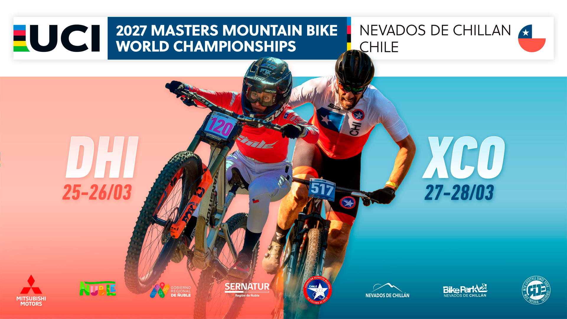 ¡Apertura inscripciones Campeonato Mundial Masters Mountain Bike UCI 2027!